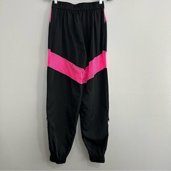 Tiger Mist Mila Mesh Pants Black Pink Joggers Small - Picture 8 of 12